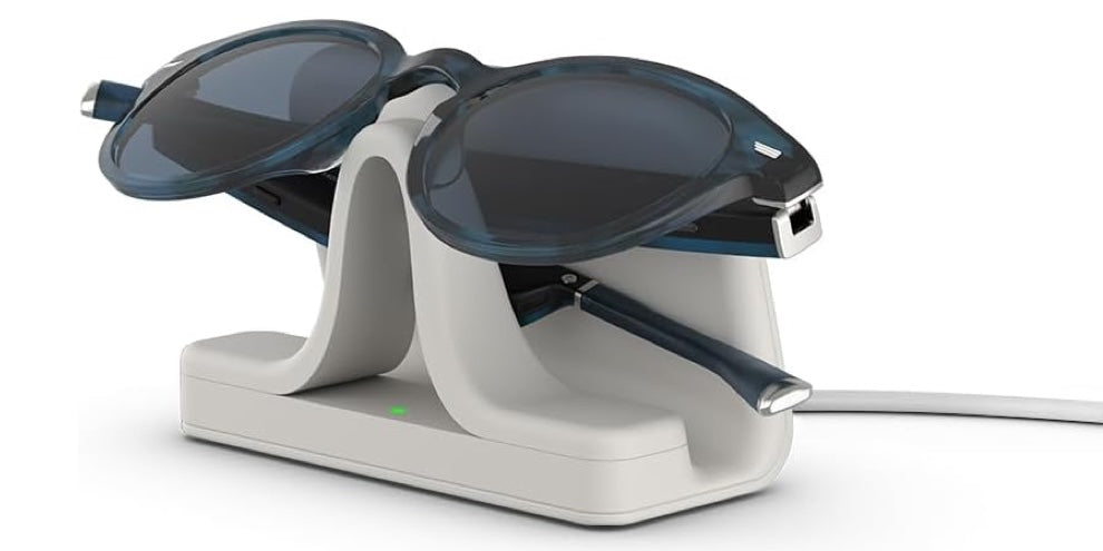 Blue Round Sunglasses