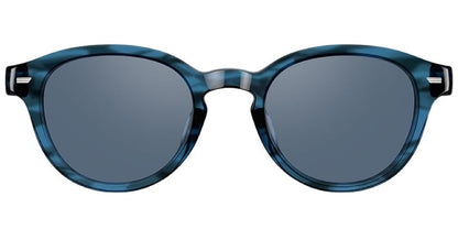 Blue Round Sunglasses