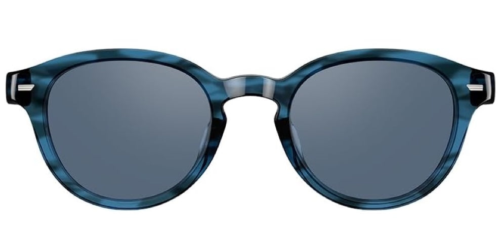 Blue Round Sunglasses